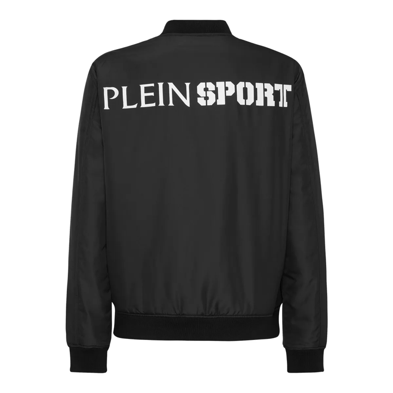 Plein Sport Daunenjacke Bomber Scratch schwarz(Image 2)