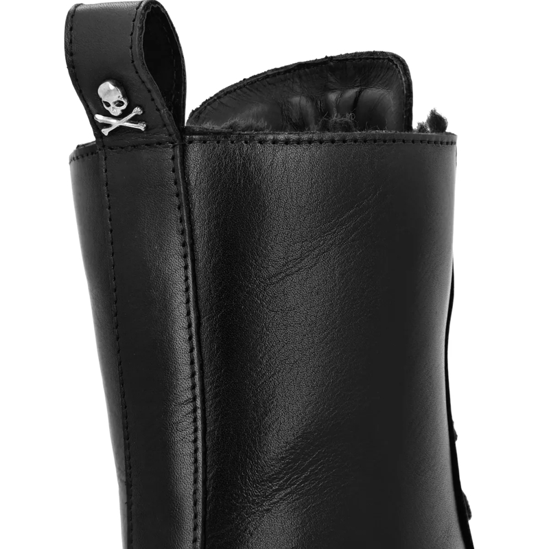 Philipp Plein Schnürstiefel Stiefel Gothic Plein schwarz(Image 4)