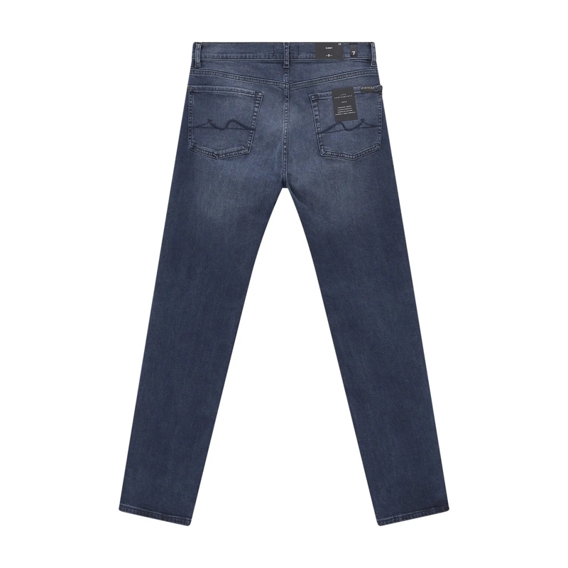 Seven for all Mankind Jeans Jeans Slimmy aus Baumwolle blau(Image 2)
