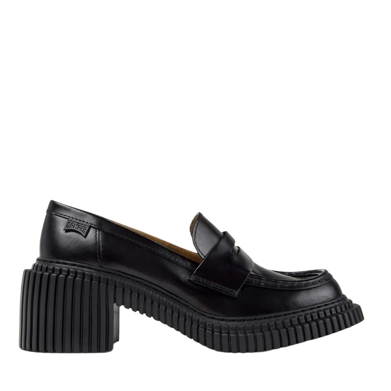 Camper Bootsschuhe Mokassins Pix London schwarz