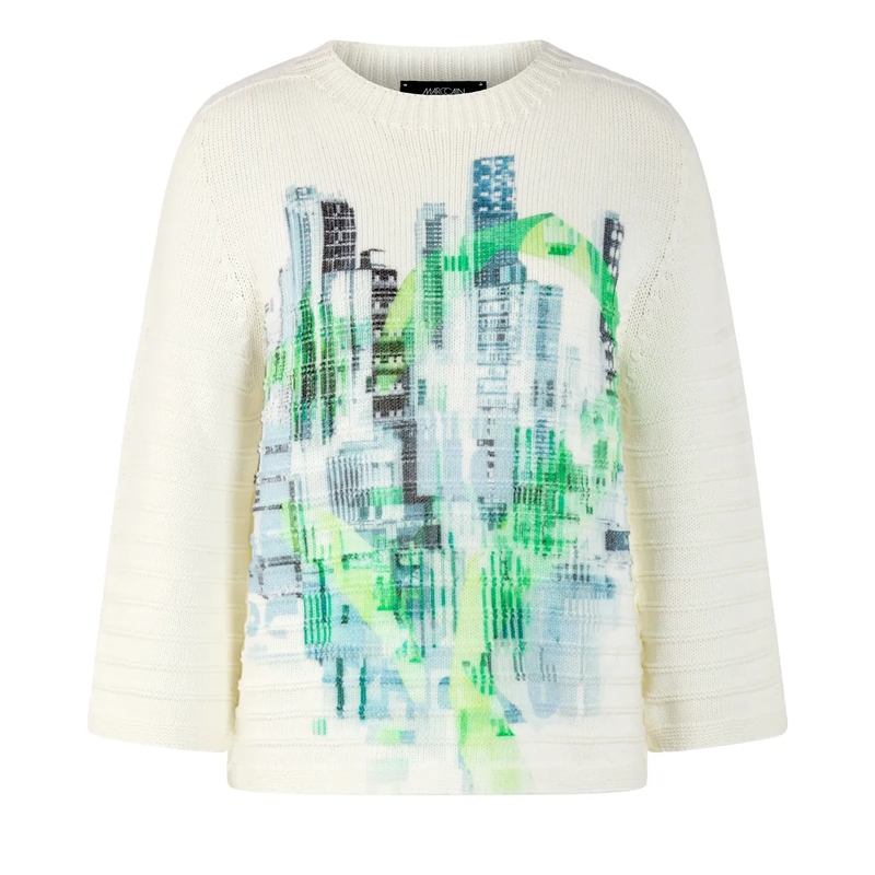 Marc Cain Trui Pullover dark jade green