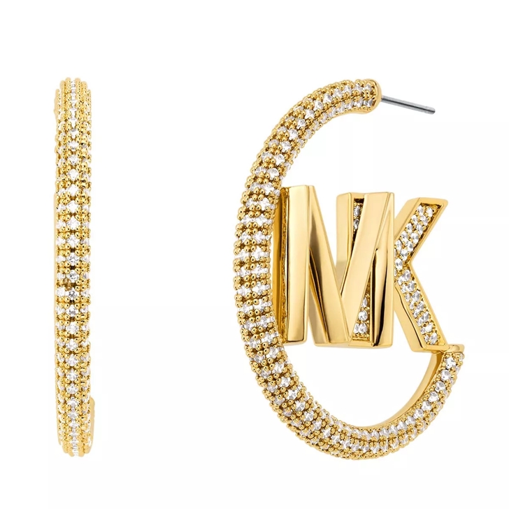 Michael kors gold hoops on sale