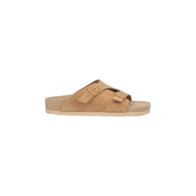 Birkenstock Loafer Zürich Sandals In Beige Suede Neutrals