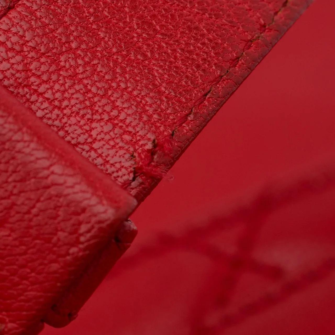 Thumbnail - Chanel Hobo Bags - Small Quilted Goatskin Double Carry Waist Chain Fl - Gr. unisize - in Rot - für Damen