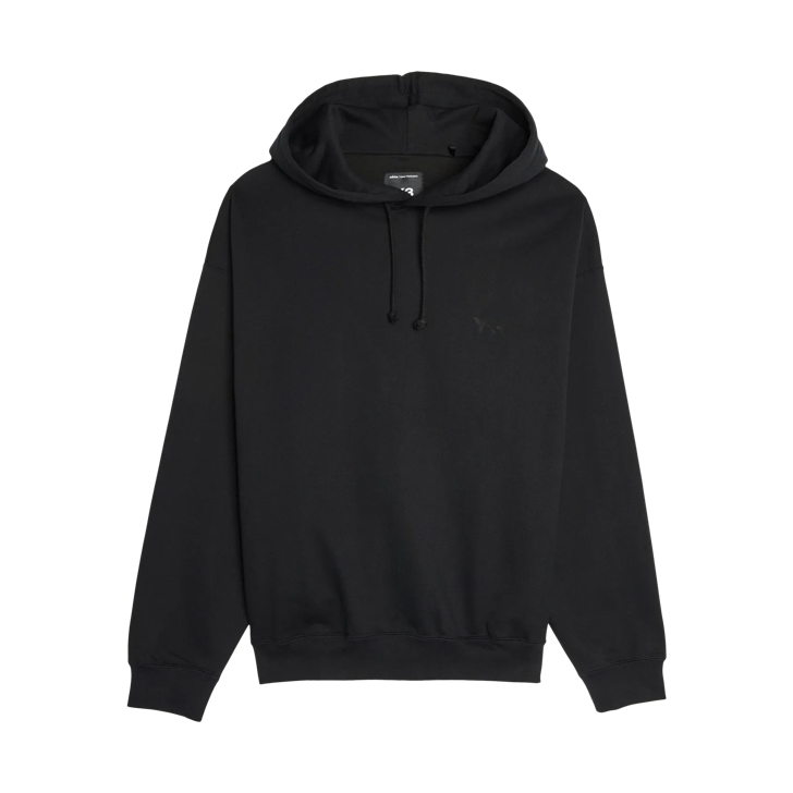 Black y3 hoodie sales