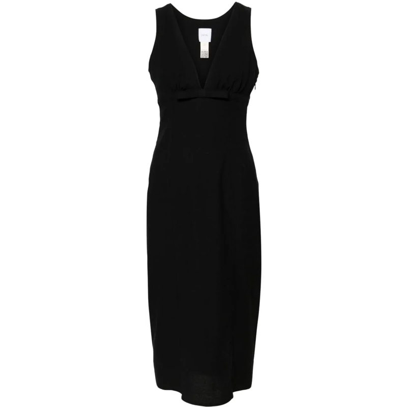 Patou Robe midi Dresses Black schwarz