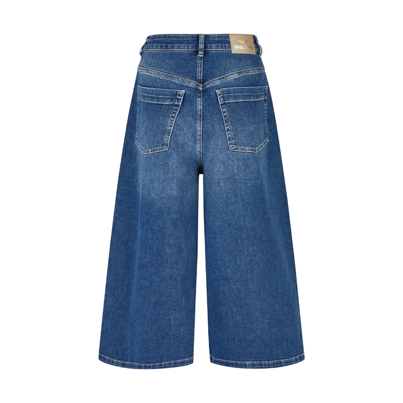 Marc Aurel Ausgestellte Jeans Jeans im Culotte-Stil blau(Image 5)