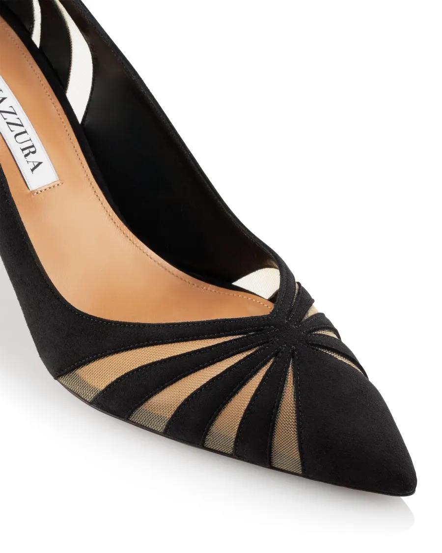 Thumbnail - Aquazzura Hohe Schuhe - The Spy Pump 75 - Gr. 38,5 (EU) - in Schwarz - für Damen