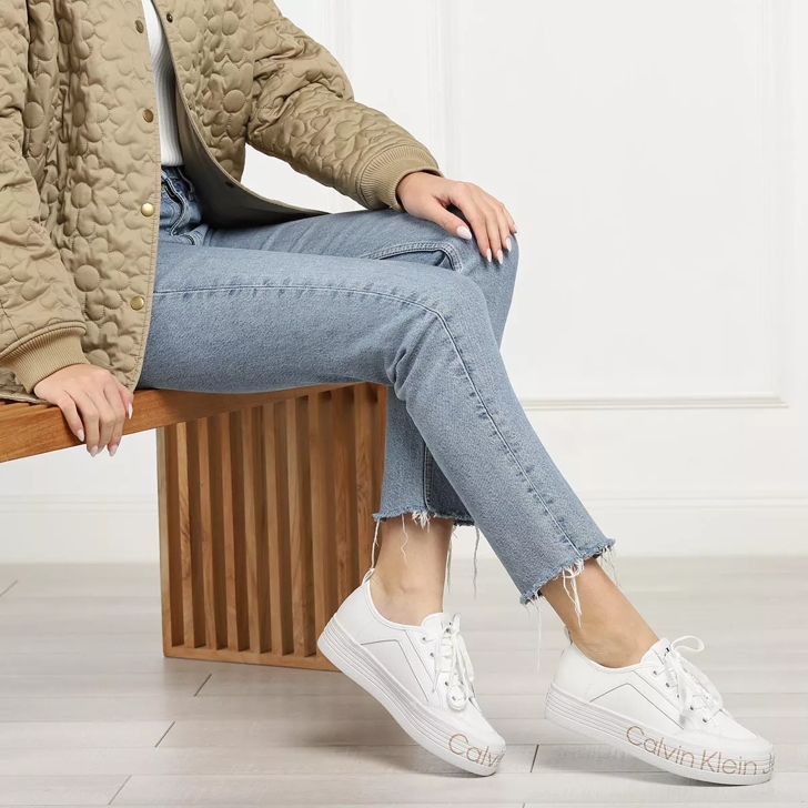 Calvin Klein Vulc Flat Low Wrap Around Logo White | Low-Top Sneaker |  fashionette