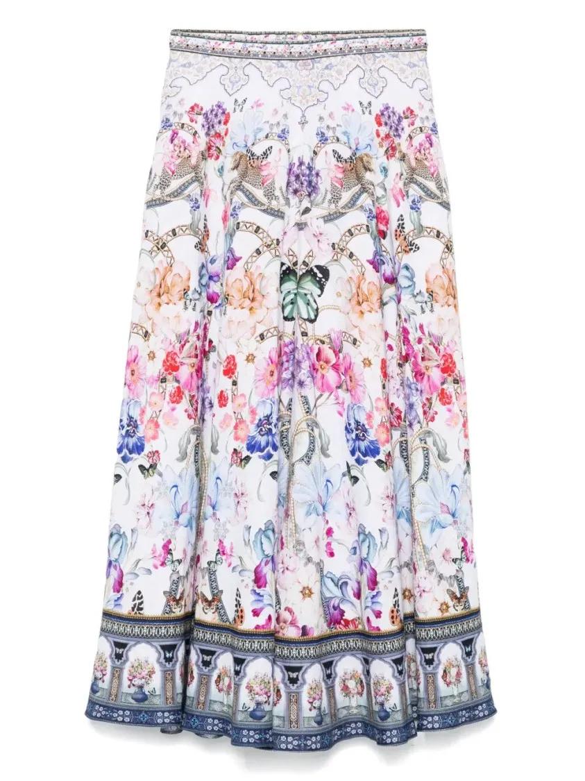 Thumbnail - Camilla - Monserrate Magic Maxi Skirt - Größe S - bunt
