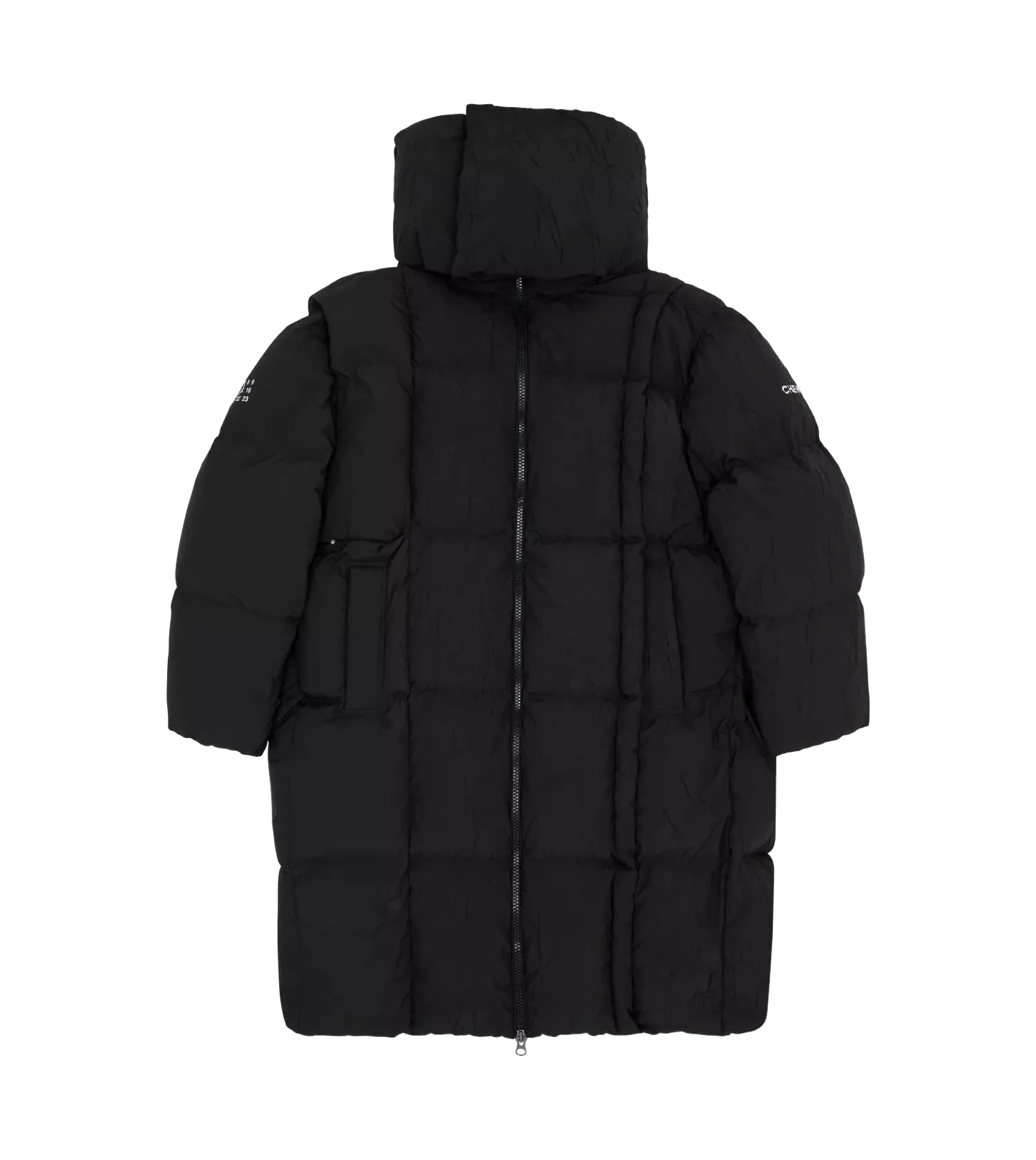 MM6 Maison Margiela - Knielanger Mantel - Größe S - black