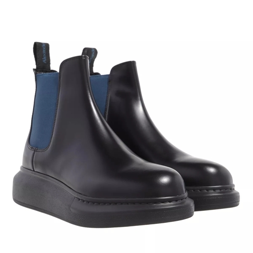 Alexander McQueen Chelsea Boot Hybride Chelsea Boot Black/Petrol