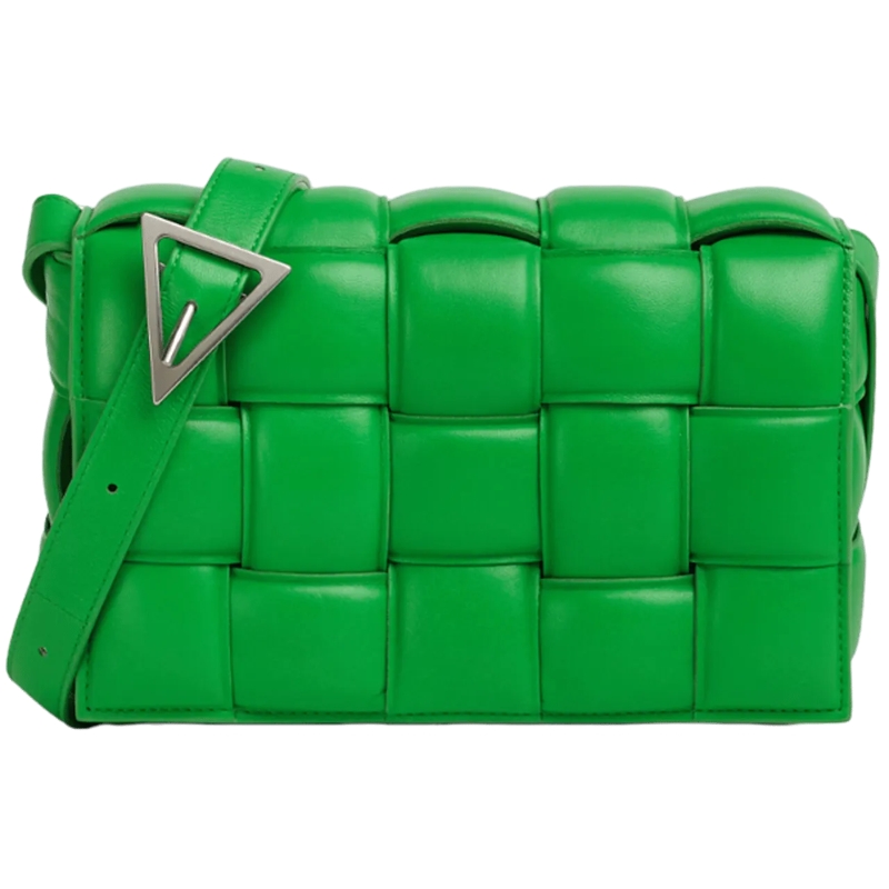 Bottega Veneta Schultertasche Bottega Veneta Padded Cassette - Grass grün