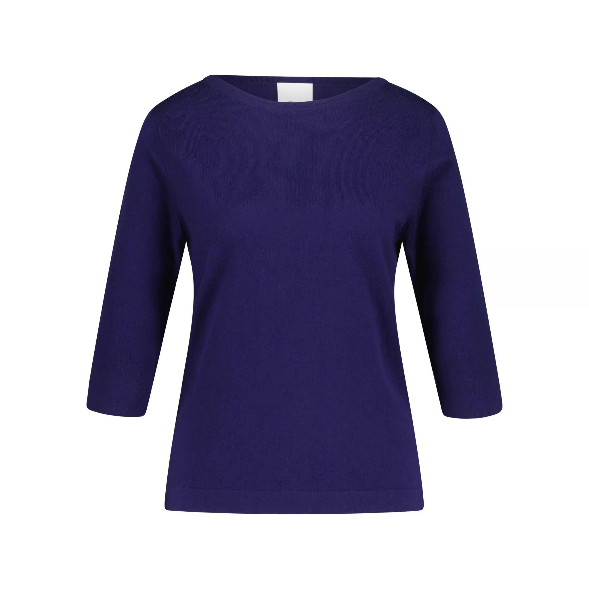 Thumbnail - Allude - Pullover aus Seiden-Kaschmir-Mix 47702381822298 - Größe XL - dark blue