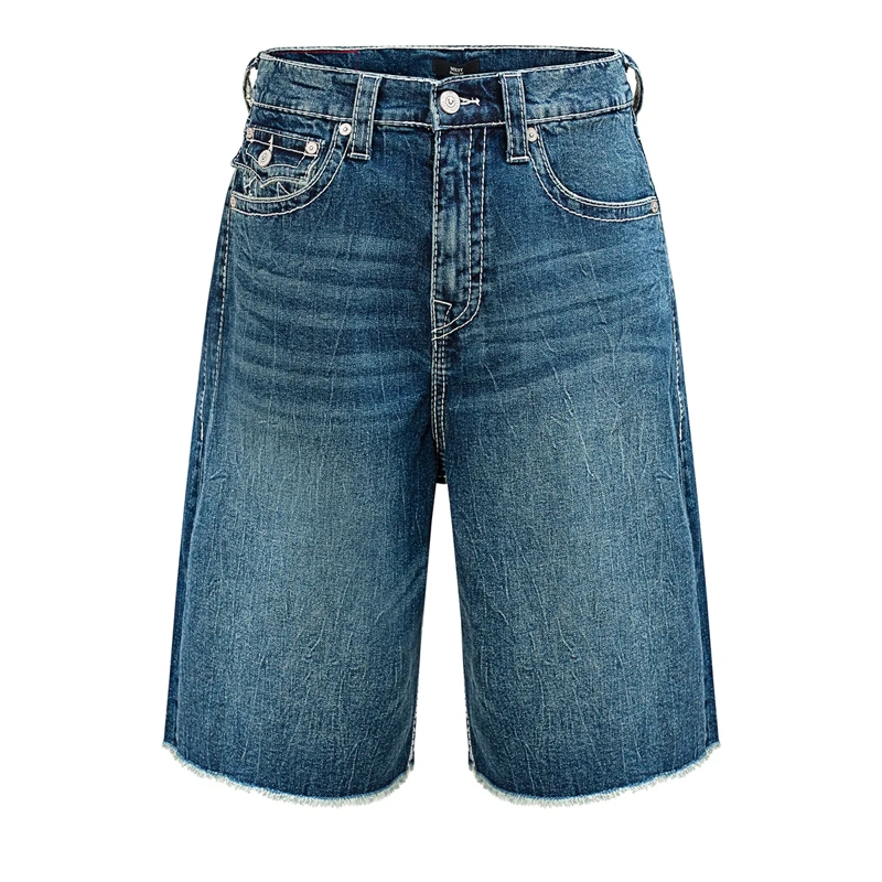 True Religion Shorts Jeansshorts VINNY hell-blau