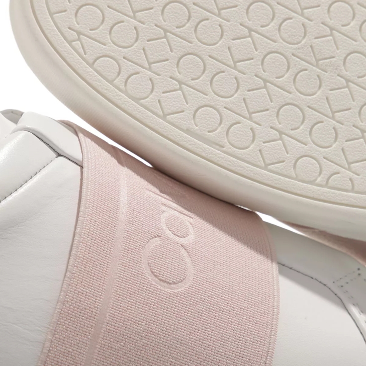 Calvin Klein Cupsole Sneaker White Sping Rose Low Top Sneaker