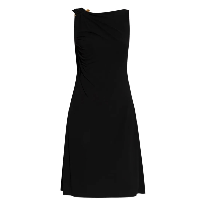 Versace Minikleid Sleeveless Black Dress Black
