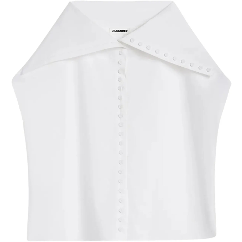 Jil Sander T-shirt Top White weiß