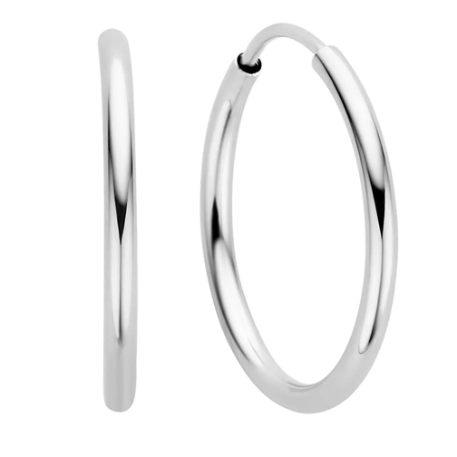 Isabel Bernard Saint Germain Cerise 14 karat hoop earrings White gold Ring