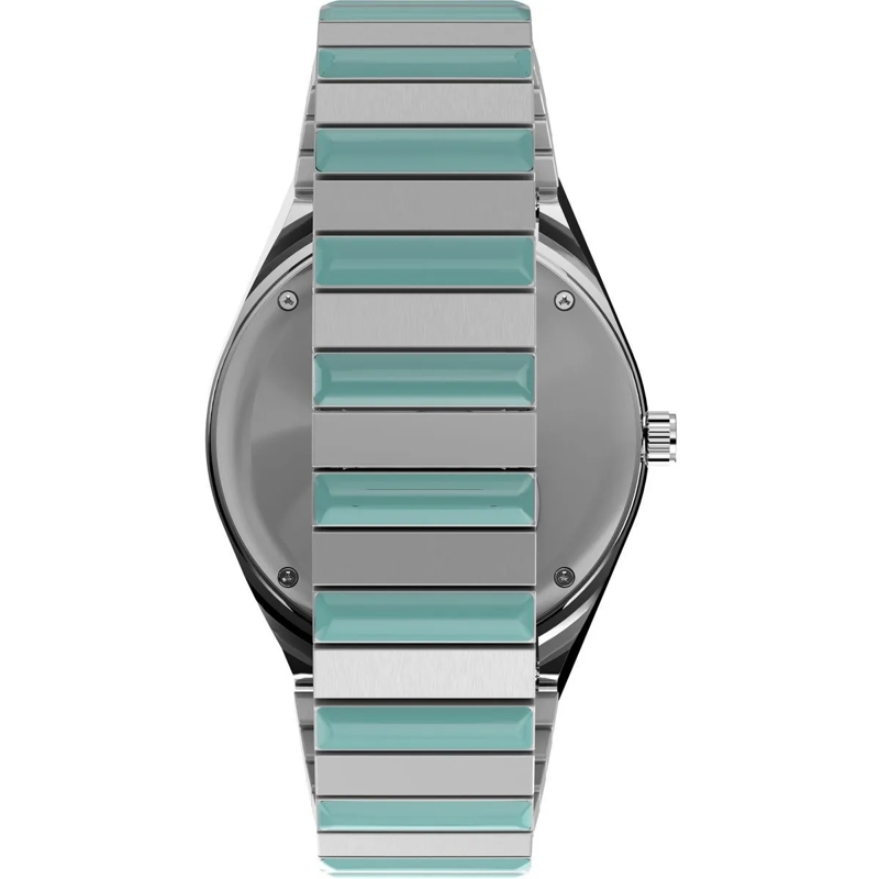 Timex Quarzuhr Quarz-Analoguhr Q Timex blau(Image 3)