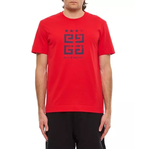 Givenchy 4 G T-Shirt Red 