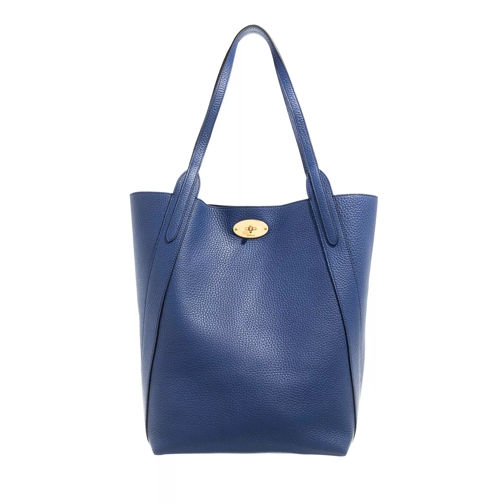 Mulberry North South Bayswater Tote Blue Borsa hobo