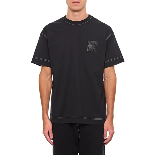 Givenchy T-Shirts Boxy Short Sleeve Black