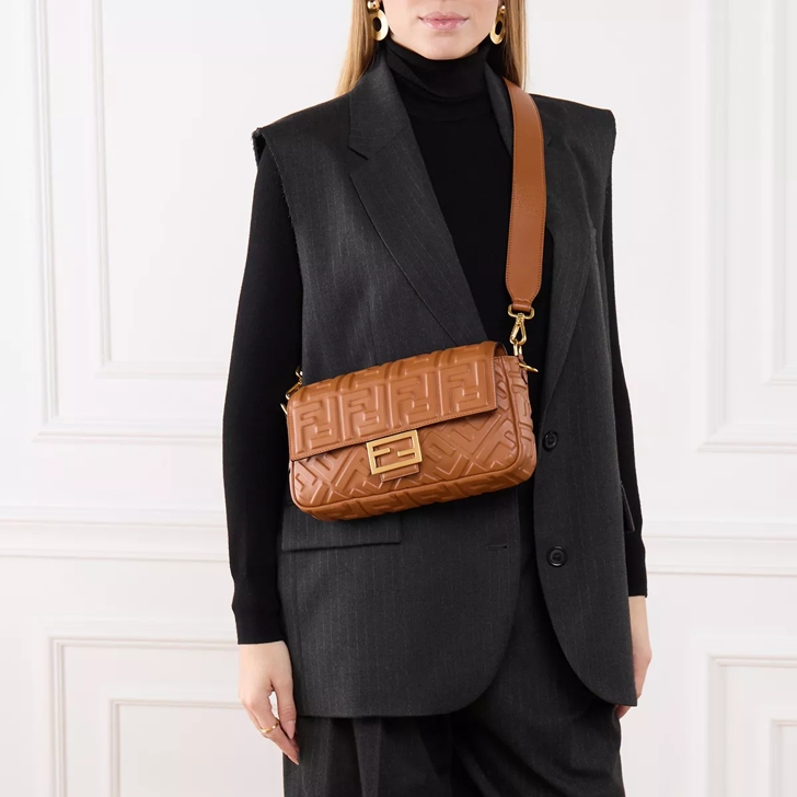 Fendi bag online leather