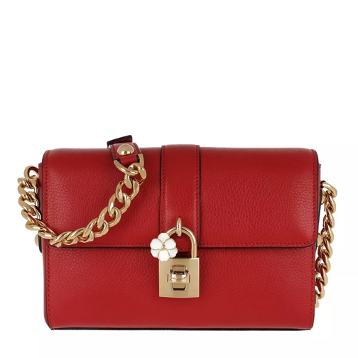 Dolce&Gabbana Borsa Da Sera Vitello Rosso Crossbody Bag