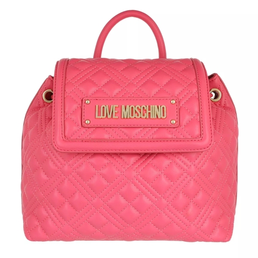 Love Moschino Borsa Quilted Nappa  Fuxia Backpack