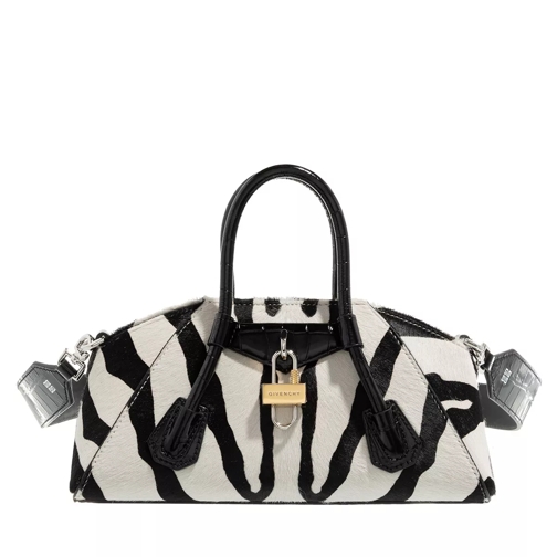 Givenchy Mini Antigona Stretch bag Haircalf zebra printed Liten väska