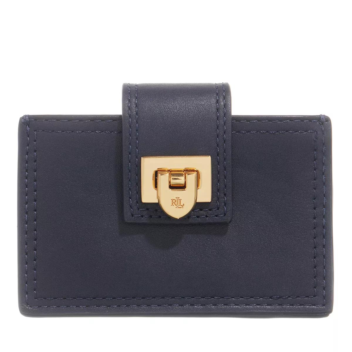 Lauren Ralph Lauren Portemonnaie - Flp Card Case Small - Gr. unisize - in Blau - für Damen