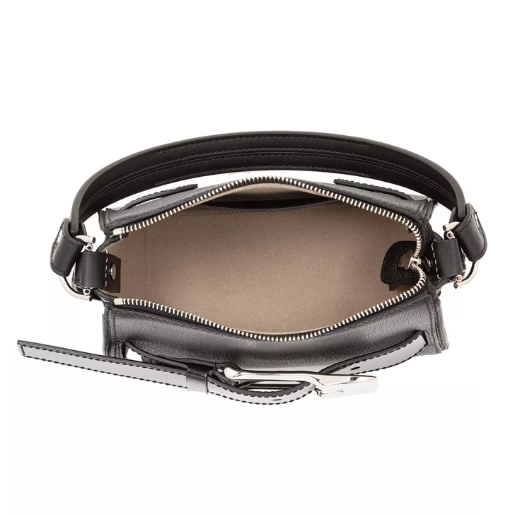 Proenza Schouler Small Buckle Zip Bag Black Satchel