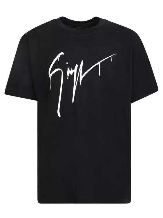 cotton logo t shirt