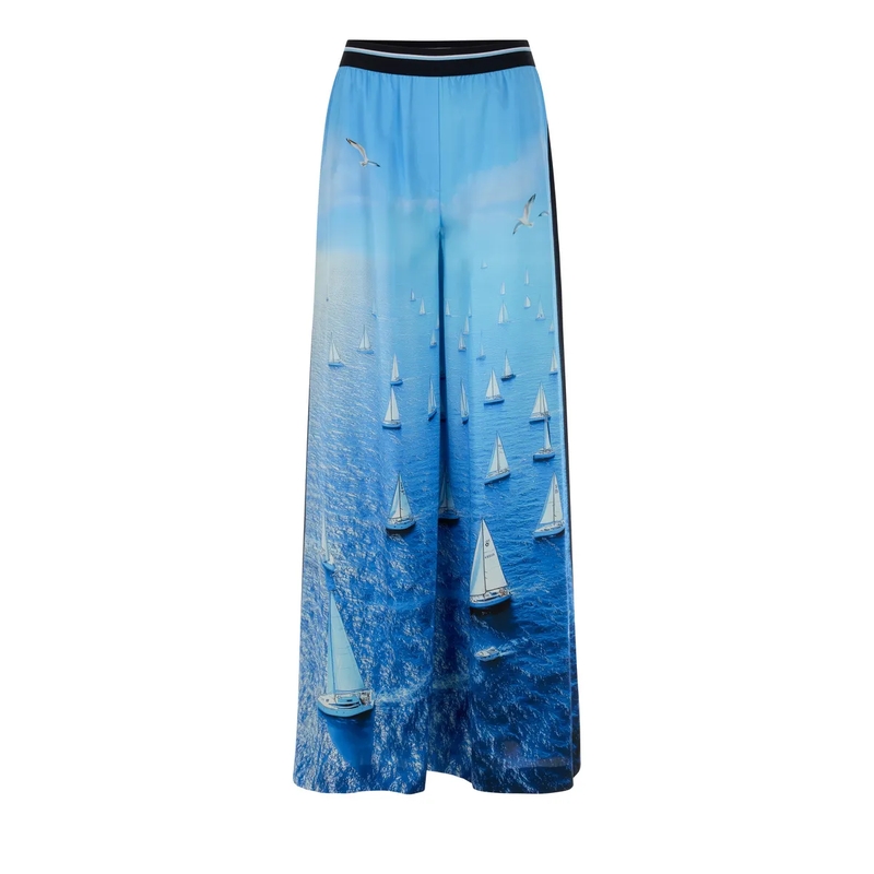 Marc Cain Stoffen broek Hose WILLMAR little boy blue