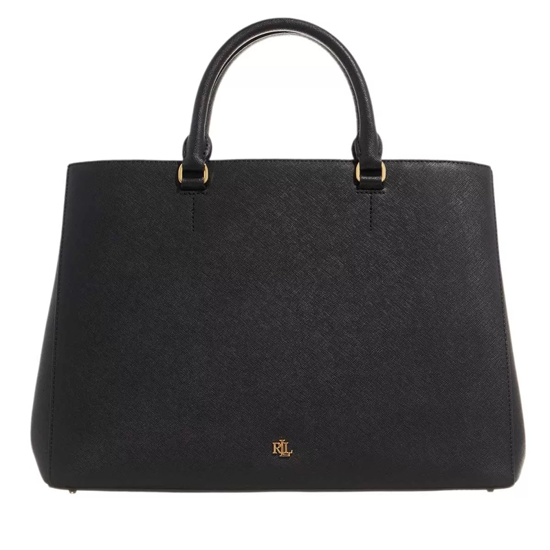 Lauren Ralph Lauren Tote Hanna 37-Satchel-Large Black