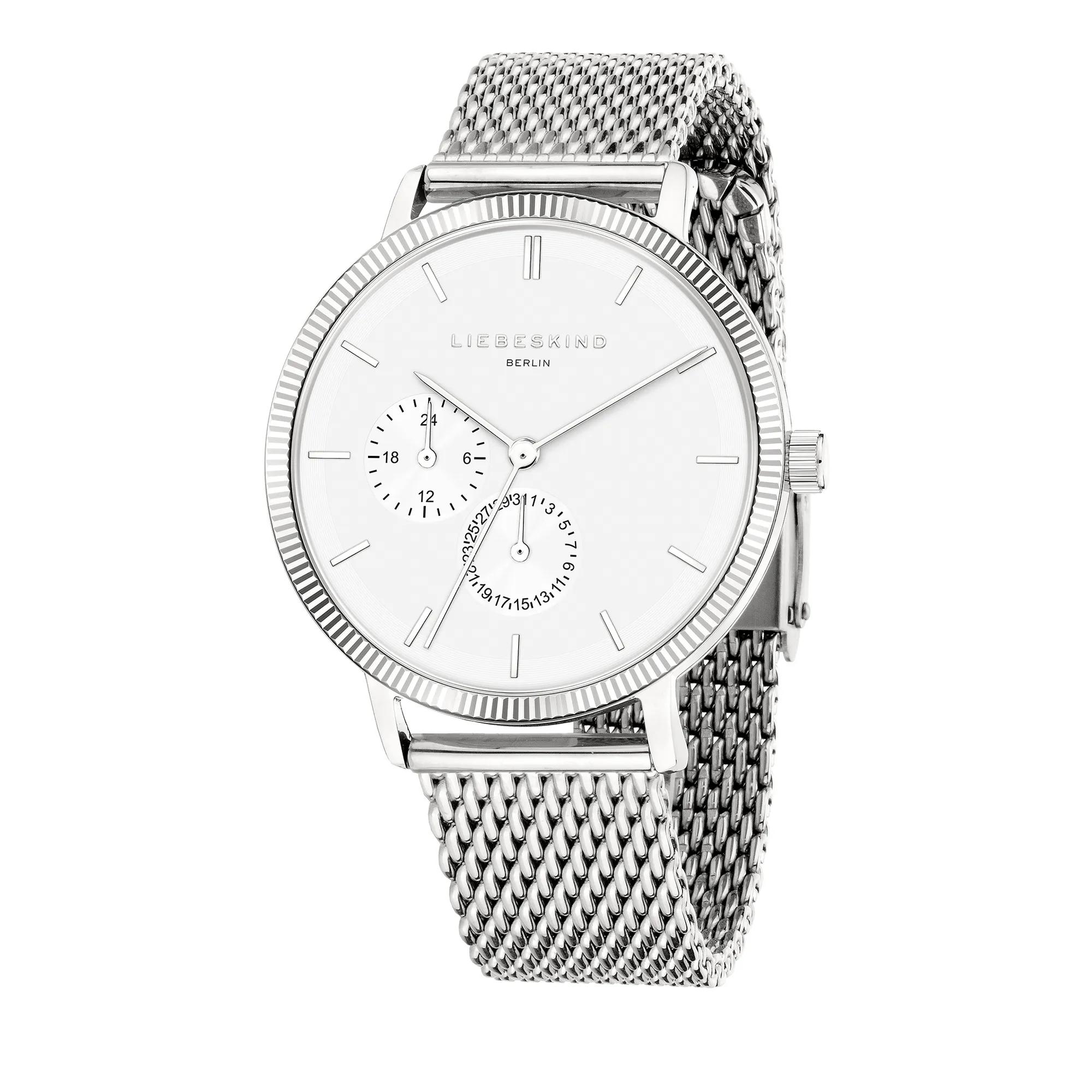 Thumbnail - Liebeskind Berlin Uhren - Edelstahl Clean Multifunction - Gr. unisize - in Silber - für Damen