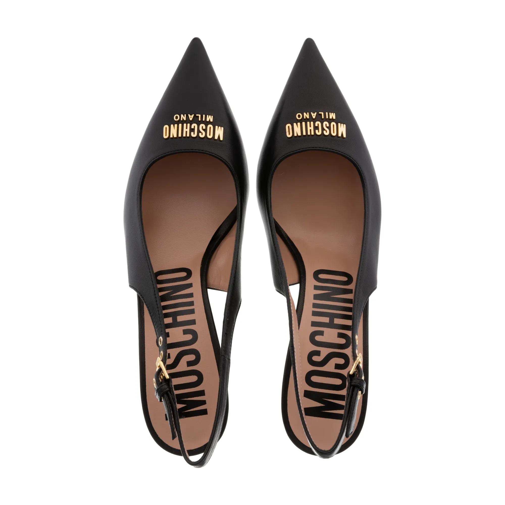 Thumbnail - Moschino Pumps & High Heels - Moschino Plate - Gr. 38 (EU) - in Schwarz - für Damen