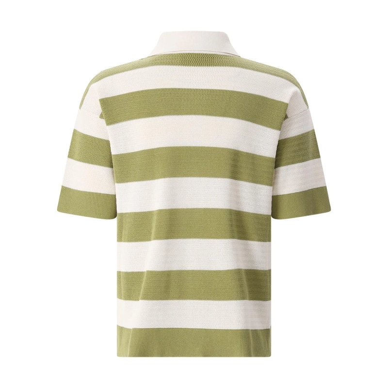 AMI Paris Poloshirt Poloshirt mit Logo grün(Image 3)