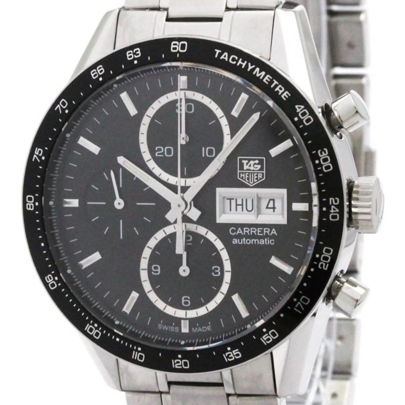 TAG Heuer Automatikuhr Carrera Schwarz