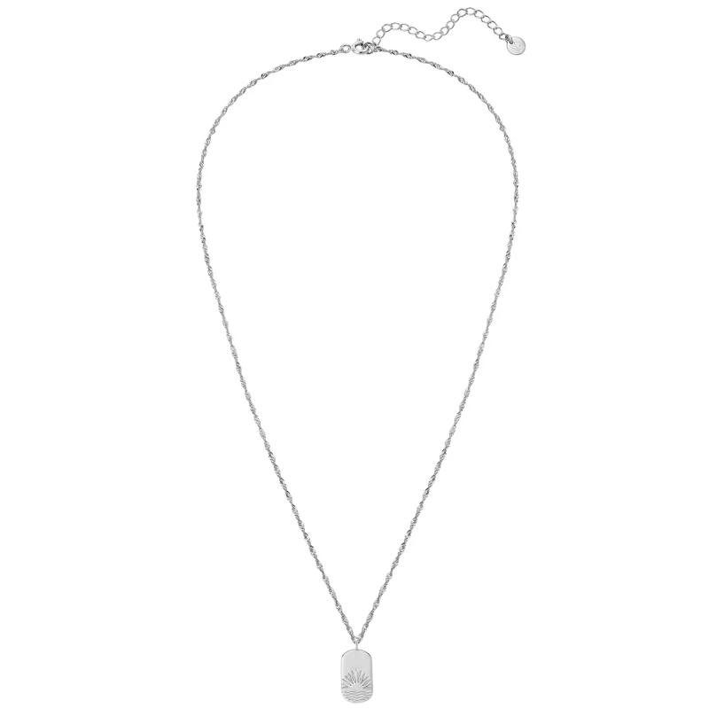 Glanzstücke München Mittellange Halskette Sterling Silber Halskette Sonnenuntergang silber(Image 2)