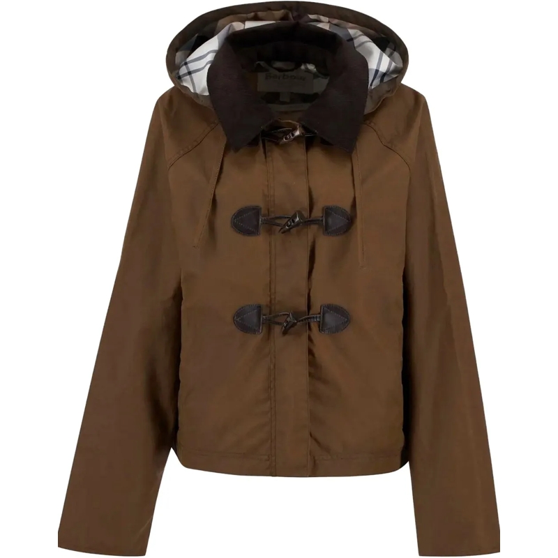 Barbour Übergangsjacke Jackets Barkhessian Tartan braun