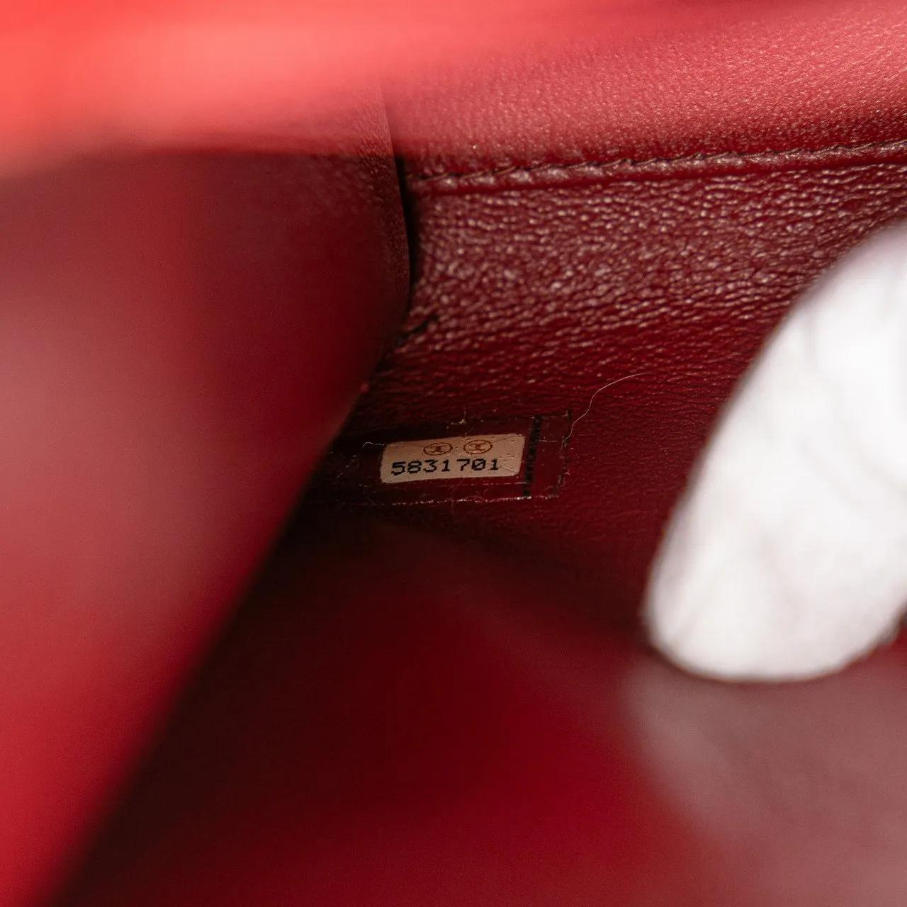 Thumbnail - Chanel Crossbody Bags - Reissue 2.55 Quilted Caviar Top Handle Flap - Gr. unisize - in Rot - für Damen