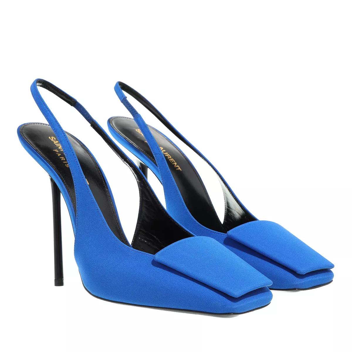 Blue bottom hotsell heels ysl