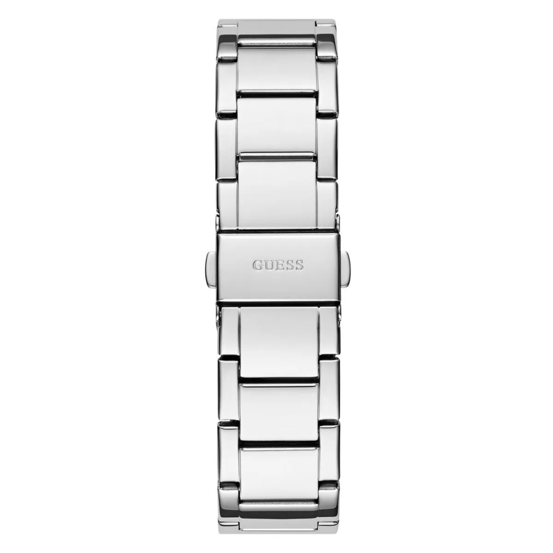 Guess Quarzuhr Quarz-Analoguhr Petal silber(Image 3)