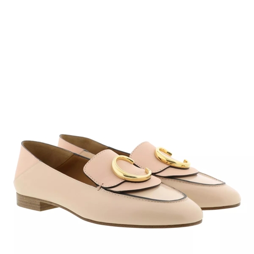 Chloé C Loafers Leather Delicate Pink Loafer
