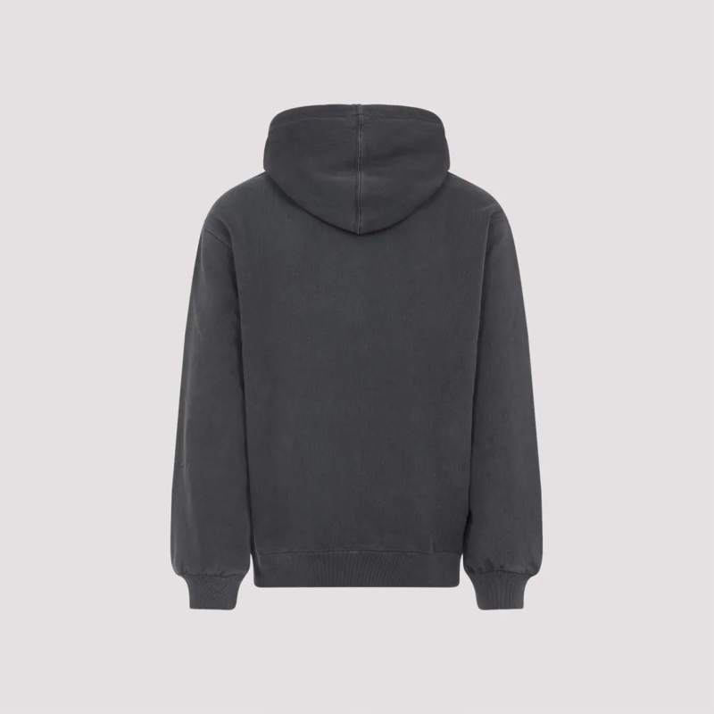 Carhartt Wip  Classic Pullover Hoodie With Adjustable Drawstring Grey