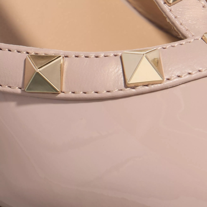 Valentino Garavani Pumps Rockstud Ankle Strap T.65 Poudre(Image 3)