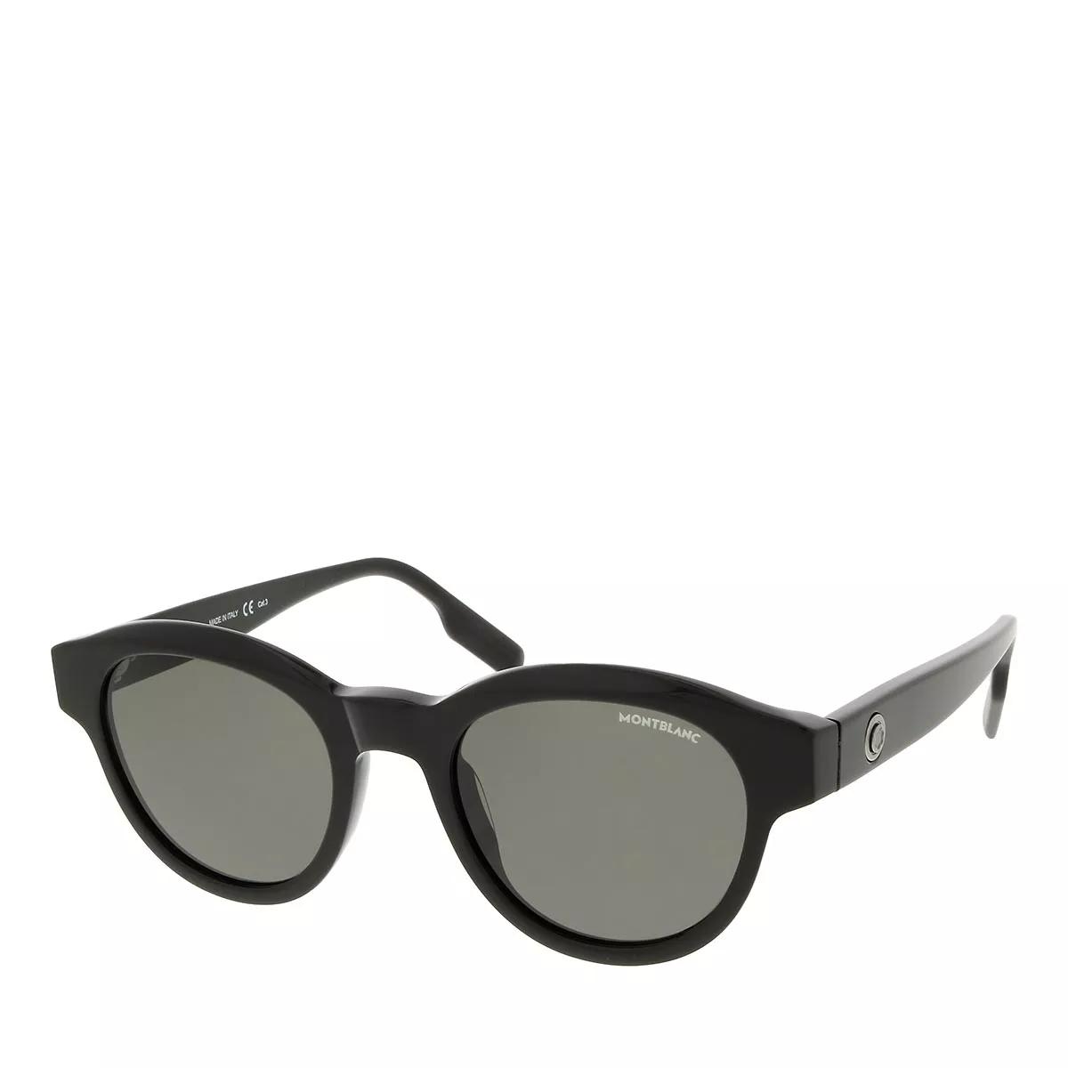 Montblanc MB0200S-001 50 Acetate Black-Grey | Sonnenbrille
