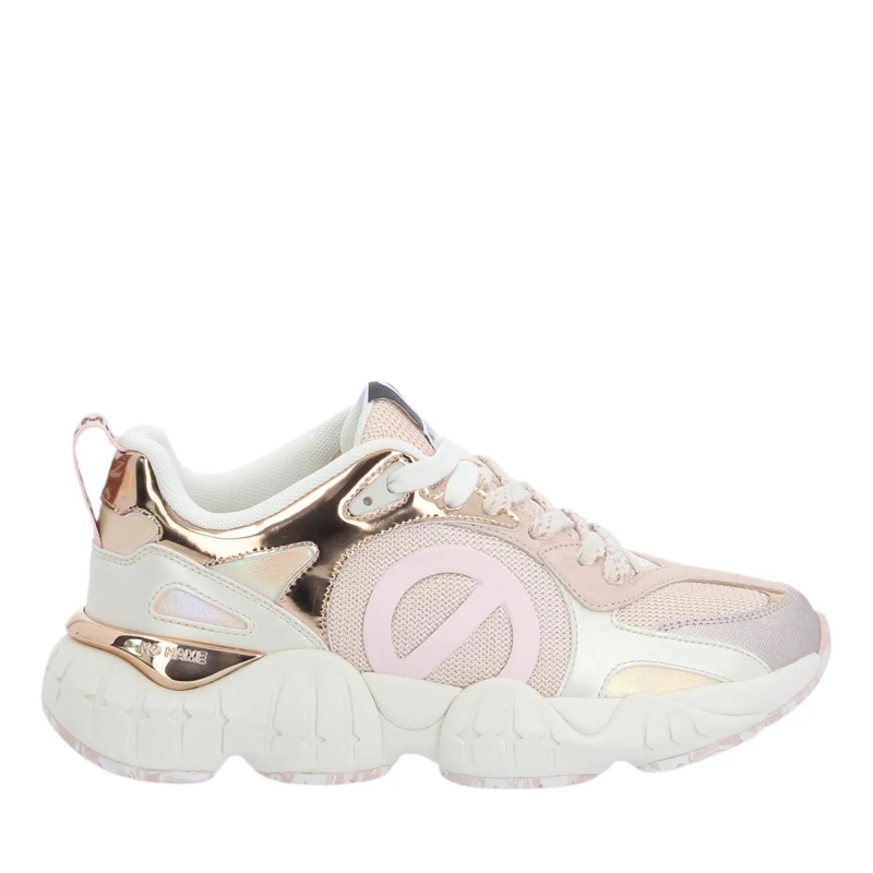 No Name Lage-top sneaker Krazee Runner W Pink/mercure/pink